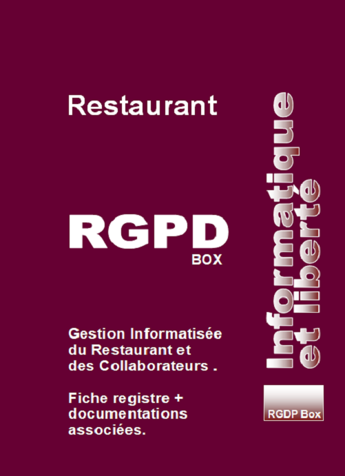 Cartographie RGPD Restaurant